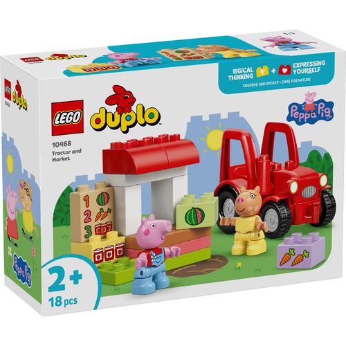 Lego Duplo Peppa Pig 10468 Tractor En Marktkraam