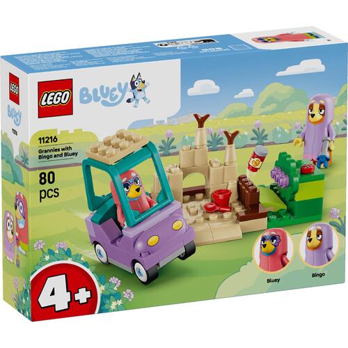 Lego 11216 Bluey Oma's Met Bingo En Bluey