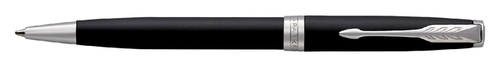 Balpen Parker Sonnet Matte Black Lacquer CT Medium