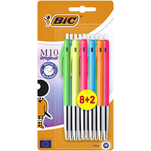 Bic M10 Colors Limited Edition Blister | Kantoorartikel | 616413 |