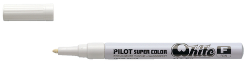 Viltstift Pilot Super Color Lakmarker Fijn Wit