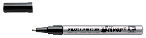Viltstift Pilot Super Color Lakmarker Fijn Zilver