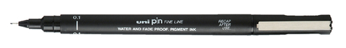 Fineliner Uni-Ball Pin 0.1MM Zwart