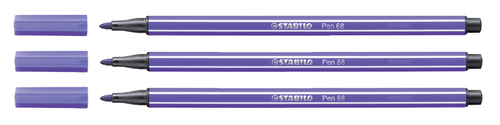 Viltstift Stabilo Pen 68/55 Medium Paars