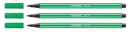 Viltstift Stabilo Pen 68/36 Medium Smaragdgroen