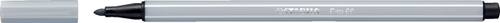 Viltstift Stabilo Pen 68/94 Medium Lichtgrijs