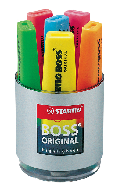Efficiënt Misbruik Kan niet lezen of schrijven Markeerstift Stabilo Boss Original 7006 Deskset À 6 Kleuren |  Kantoorartikel | 635033 | Bruna