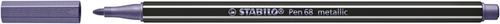 Viltstift Stabilo Pen 68/855 Medium Metallic Lila