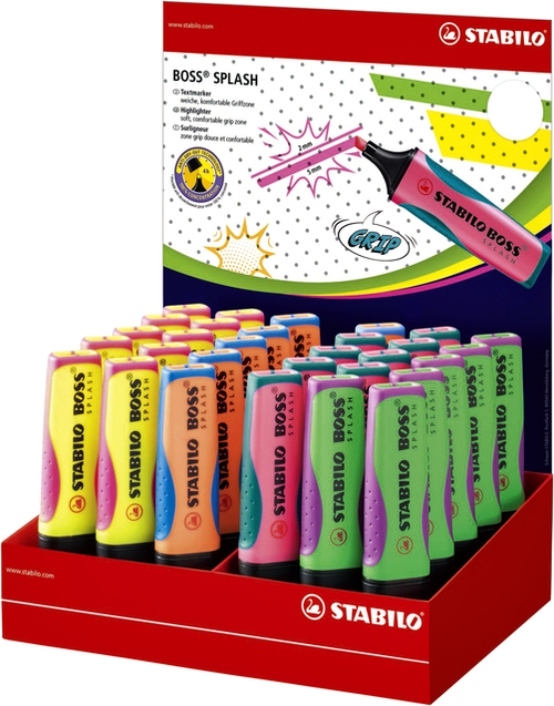 Markeerstift Stabilo Boss Splash 75/30 Assorti