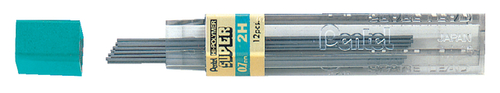 Potloodstift Pentel 0.7MM Zwart Per Koker 2H