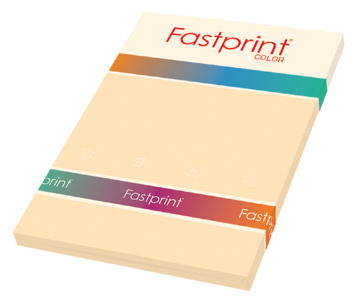 Kopieerpapier Fastprint A4 120GR Creme 100Vel