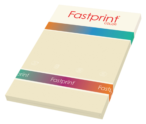 Kopieerpapier Fastprint A4 120GR Roomwit 100Vel