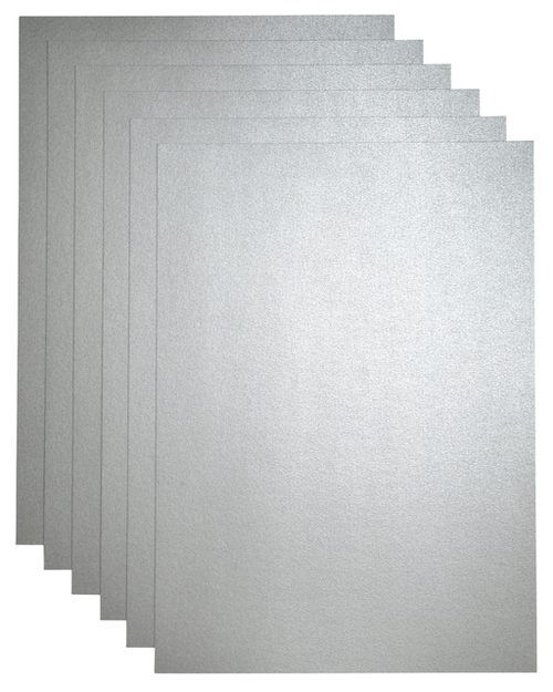 Kopieerpapier Papicolor A4 300GR 3 Vel Metallic Zilver