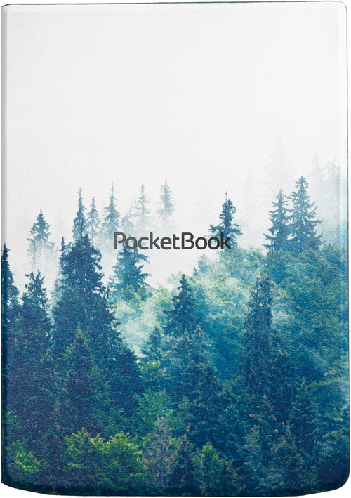 Pocketbook Hoes - Flip Cover Misty Forest Print