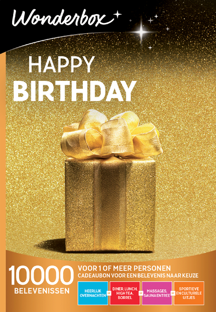Cadbox Wonderbox Happy Birthday