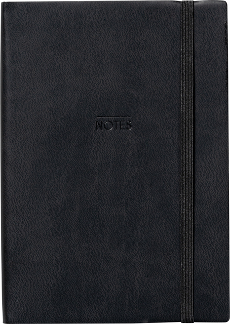 Notitieboek A6 Soft Cover Basis Zwart