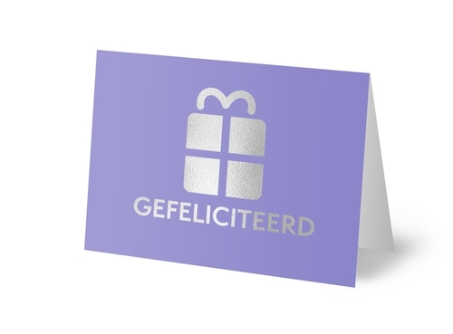 Cadkrt Kado+Kaart Gefeliciteerd