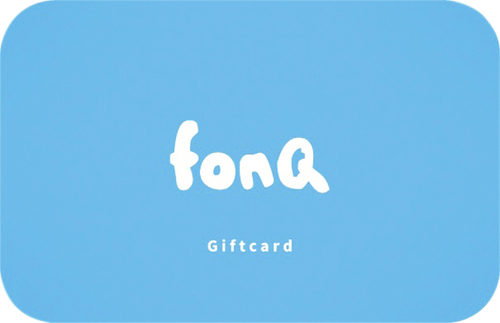 Cadeaukaart + Envelop Fonq