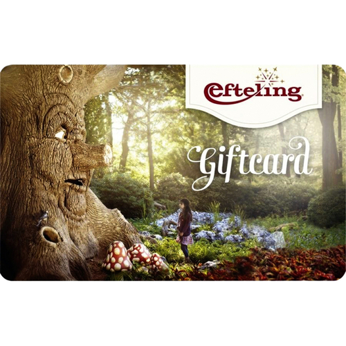Cadeaukaart + Envelop De Efteling