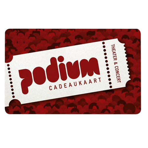 Cadeaukaart Leeg Env Podiumcadeau