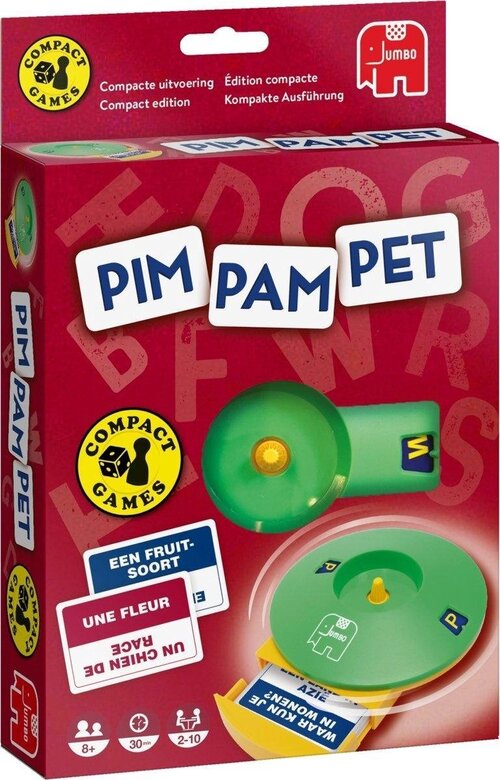 betreden park Dosering Pim Pam Pet - Compact | Spel | 8710126121924 | Bruna