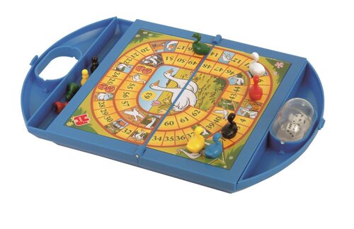 Ganzenbord & Slangen En Ladders Compact