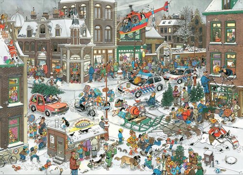 Jan Van Haasteren - Kerstmis (1000 Stukjes)
