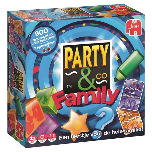Verborgen toewijzen Phalanx Party & Co Family | Spel | 8710126177945 | Bruna