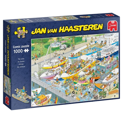 Jan Van Haasteren - De Sluizen (1000 Stukjes)