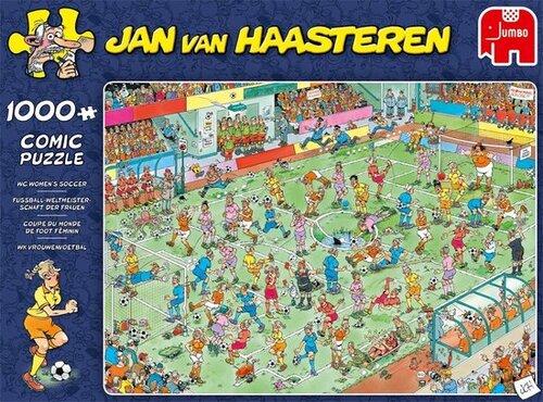Jan Van Haasteren - WK Vrouwenvoetbal (1000 Stukjes)