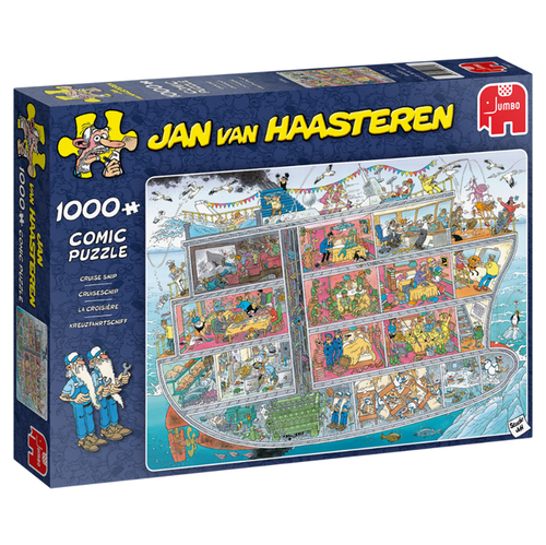Jan Van Haasteren - Cruiseschip (1000 Stukjes)