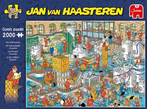 Jan Van Haasteren - De Ambachtelijke Brouwerij (2000 Stukjes)