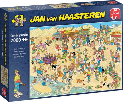 Jan Van Haasteren - Zandsculpturen (2000 Stukjes)