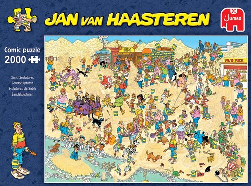 Jan Van Haasteren - Zandsculpturen (2000 Stukjes)