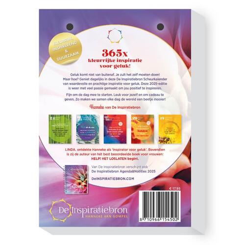 Inspiratiebron Scheurkalender 2025