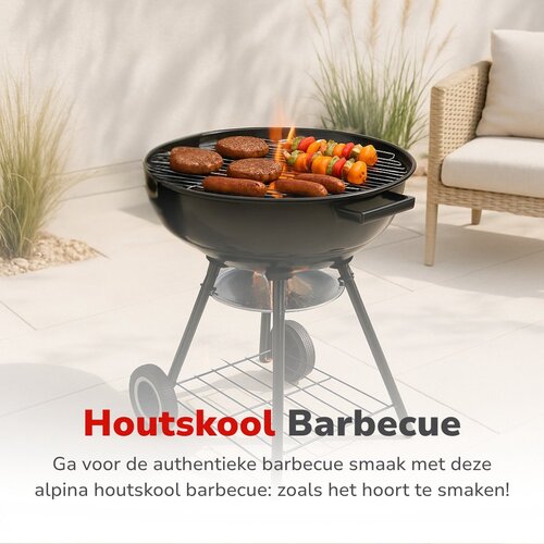 Alpina Houtskool Kogel BBQ 43 cm