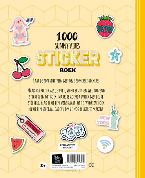 Stickerboek - 1000 Sunny Vibes