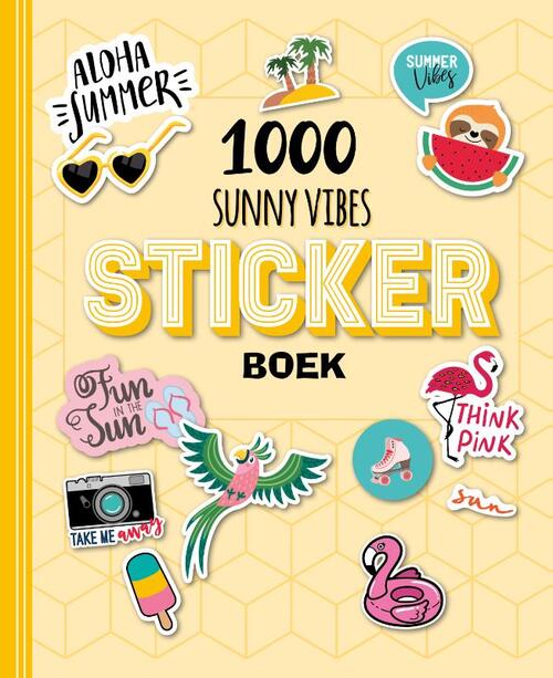 berekenen Conciërge Categorie Stickerboek - 1000 Sunny Vibes, Interstat B.V. | Overig | 8712048324742 |  Bruna