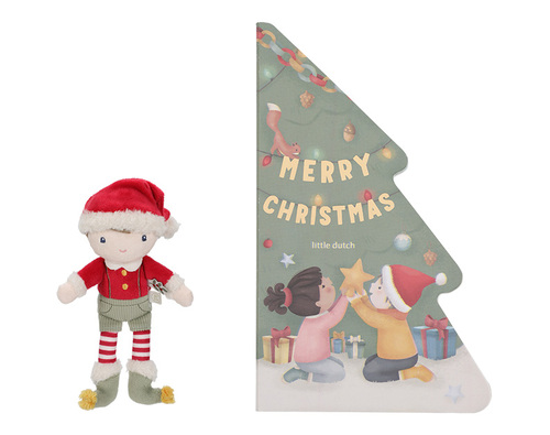 Cadeauset  Bijna kerst  boek en knuffel