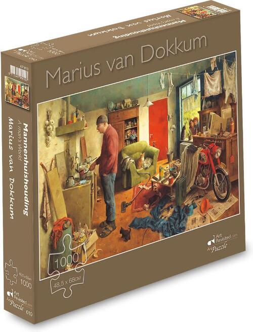 Marius Van Dokkum Puzzel - (1000 Stukjes), Art Revisited V.O.F. | Puzzel | 8713341900107 | Bruna