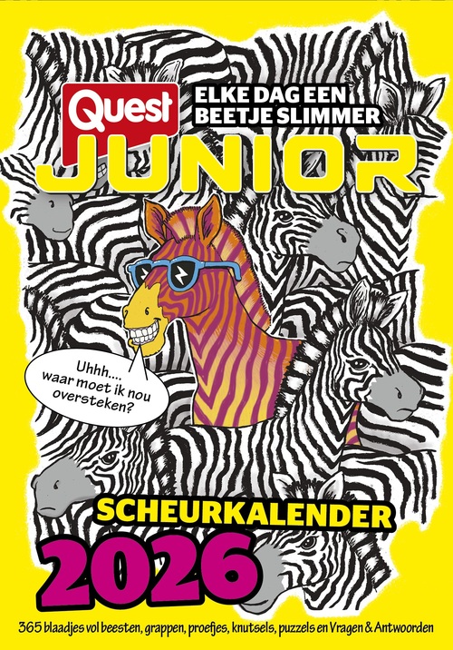 Quest Junior Scheurkalender 2026