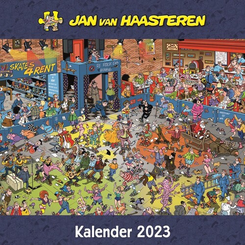 pad dosis dak Kalender - 2023 Jan Van Haasteren | Kalender | 8716467675331 | Bruna