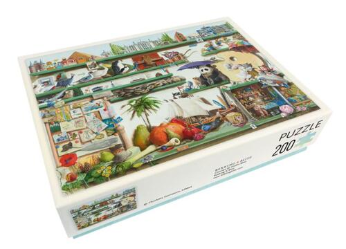 Puzzel - 200 stukjes -  Prentenboek Alfabet - letter P - Charlotte Dematons