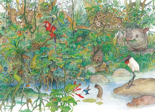 Puzzel - 1000 stukjes - Uit 'Van mug tot olifant' - Ingid & Dieter Schubert