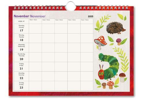 Rupsje Nooitgenoeg familie planner 2025