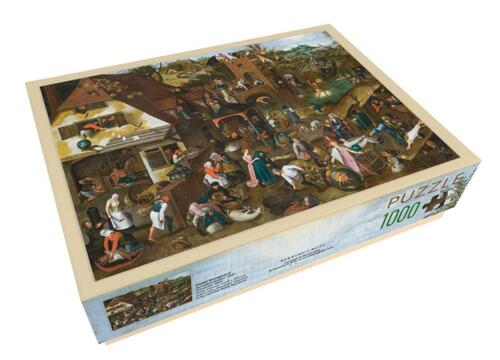 Puzzel (1.000 stukjes): Spreekwoorden, Pieter Brueghel II