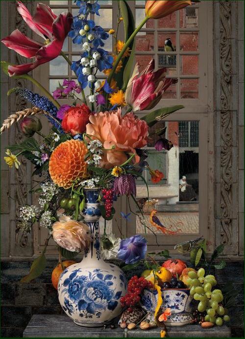 Puzzel (1.000 stukjes): Untitled (#190), Bas Meeuws, Royal Delft
