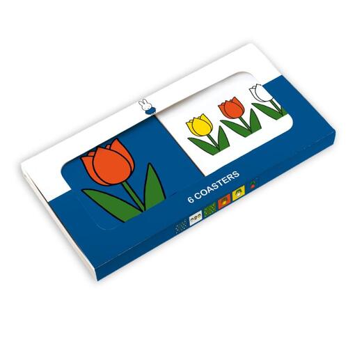 Onderzetters: Tulpen, Dick Bruna