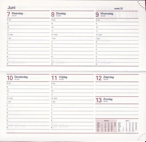 Combi agenda pocket 2026