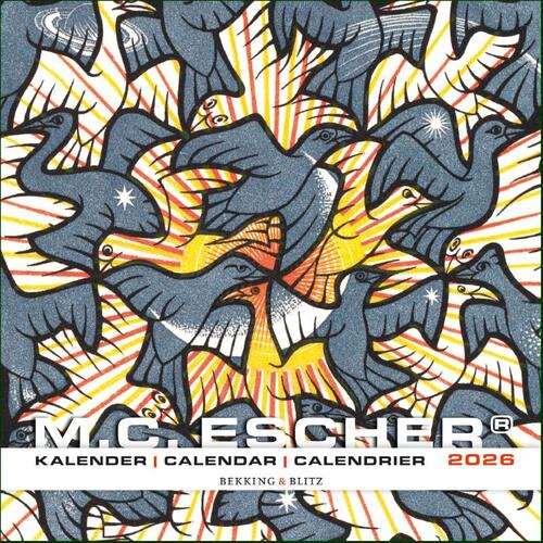M.C. Escher maandkalender 2026